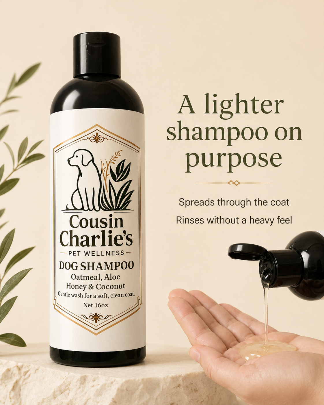 Cousin Charlie's Dog Shampoo